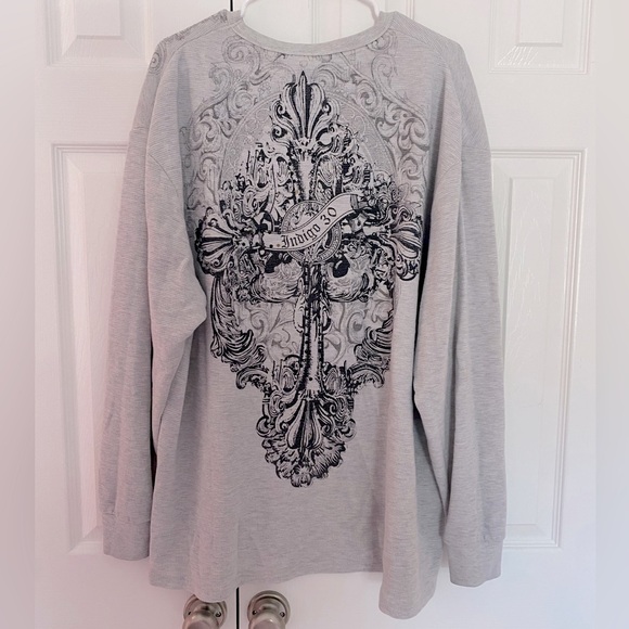 Indigo Thermal Crewneck - Picture 3 of 3